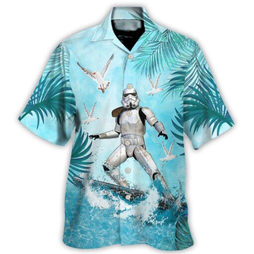 Star Wars Stormtrooper Surfing hot Hawaiian Shirt