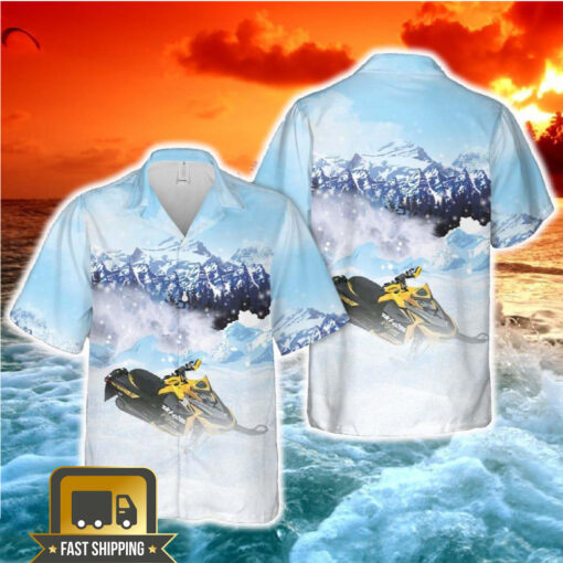 2012 Ski-Doo Racer MX ZX 600 RS Hawaiian Shirt