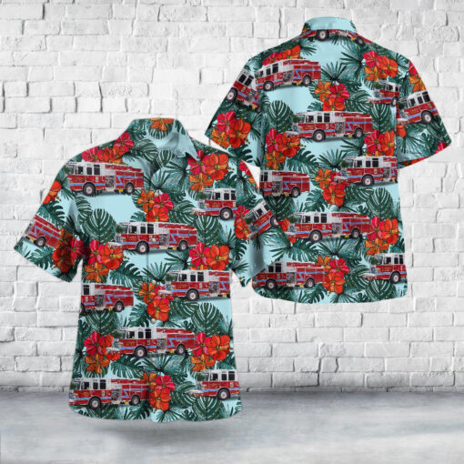 Chester, South Carolina, Lando Fire Protection District Hawaiian Shirt