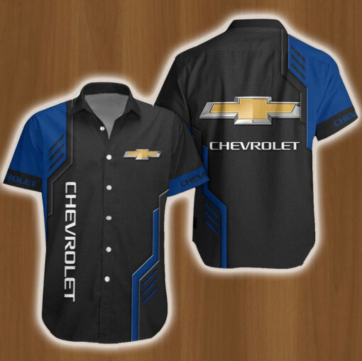 Chevrolet Logo Car Hawaiian Shirt Gift Ideas