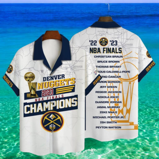 Denver Nuggets The Nba Finals Champions Tropical Hawaiian Shirt