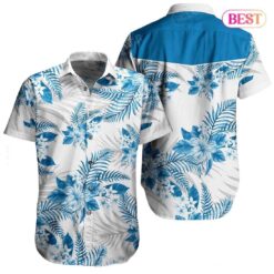 Detroit Lions NFL Hawaiian Shirt Tropical Pattern Graphic This Summer For Sports Enthusiast