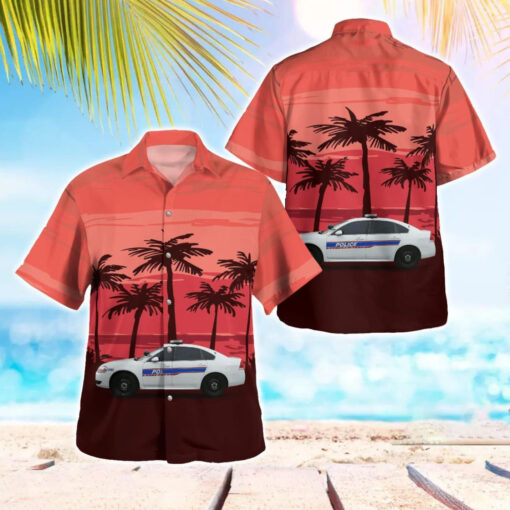 Florida, Daytona Beach Police Department Aloha Hawaiian Shirt