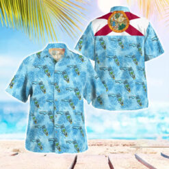 Florida Disc Golf Aloha Hawaiian Shirt