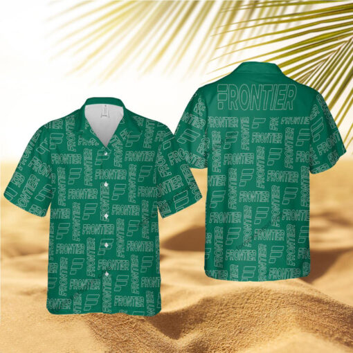 frontier airlines Brand Tropical Brand Aloha Hawaiian Shirt For Summer