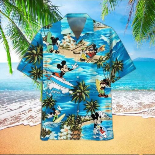 Funny Mickey Mouse Hawaiian Shirt Gift For Cartoon Lovers