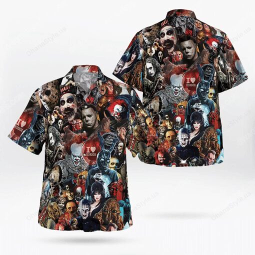 Halloween Night Horror Killer Hawaiian Shirt