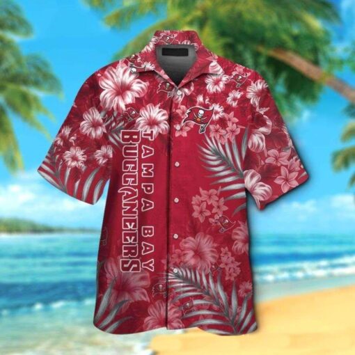 Hibiscus Haven Buccaneers NFL Tampa Bay Hawaiian Shirt