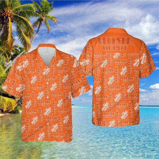 home depot Brand Pocket Brand New Beach Hawaiian Shirt For Men And Women