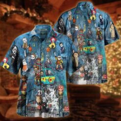 Horror Characters Hawaiian Shirt