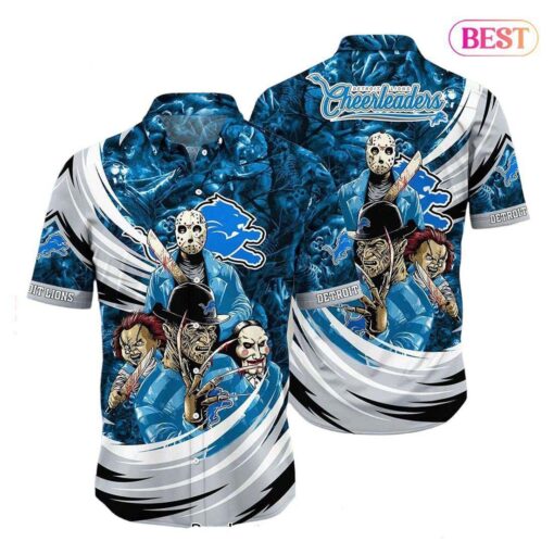 HOT TREND Detroit Lions NFL Hawaiian Shirt Gift For Fans