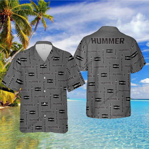 Hummer Car Racing Brand Vacation Brand New Aloha Hawaiian Shirt For Summer