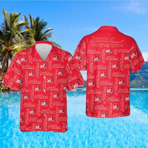 jack in the box Brand Modern Brand 3D Hawaiian Shirt Men And Women Gift