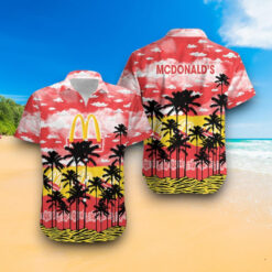 Mcdonald’sTropical Edition Hawaiian Shirt For Men And Women