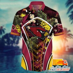 NFL Arizona Cardinals Hawaiian Shirt Starry Nights Gift For Fans Football Lover