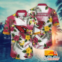 NFL Arizona Cardinals Hawaiian Shirt Style Festivals Gift For Fans Football Lover