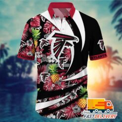 NFL Atlanta Falcons Hawaiian Shirt Style Pineapple Gift For Fans Football Lover