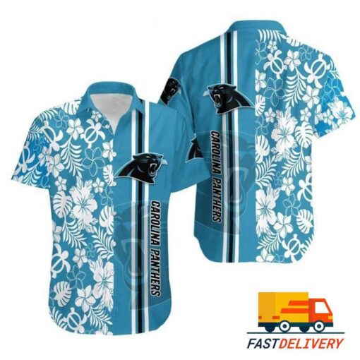 NFL Carolina Panthers Hawaiian Shirt Style#3 Gift For Fans Football Lover