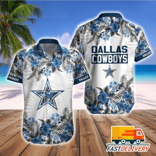 NFL Dallas Cowboys Hawaiian Shirt Style Classic Gift For Fans Football Lover