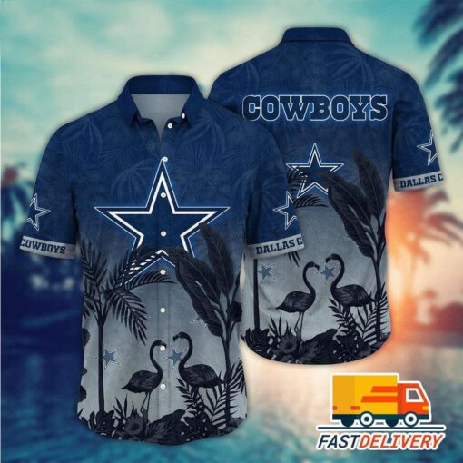 NFL Dallas Cowboys Hawaiian Shirt Style Cool Gift For Fans Football Lover