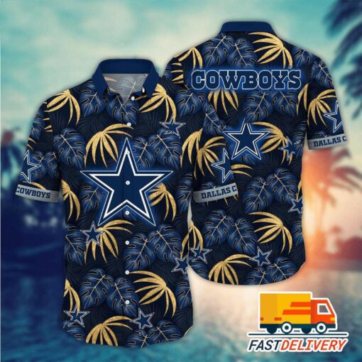 NFL Dallas Cowboys Hawaiian Shirt Style Tropical Warmth Gift For Fans Football Lover