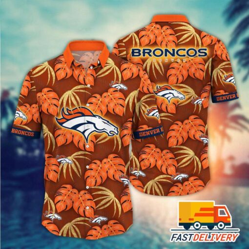 NFL Denver Broncos Hawaiian Shirt Style#5 Gift For Fans Football Lover