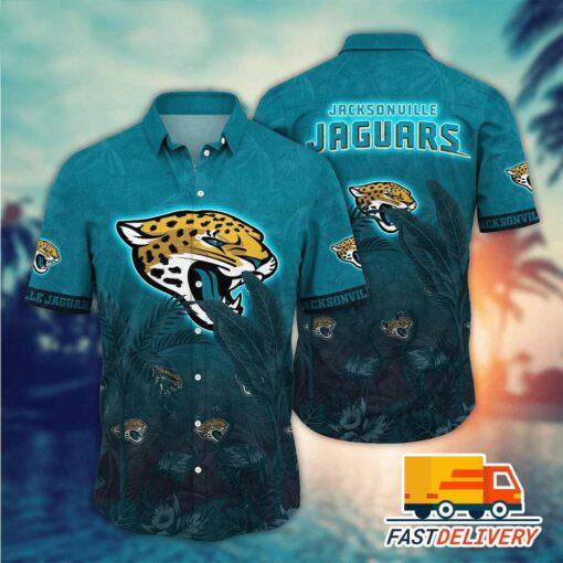 NFL Jacksonville Jaguars Hawaiian Shirt Starry Night Gift For Fans Football Lover