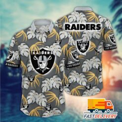 NFL Las Vegas Raiders Hawaiian Shirt Style#5 Gift For Fans Football Lover