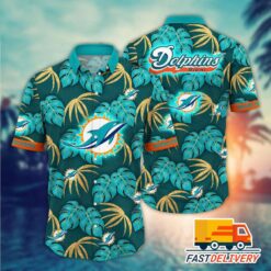 NFL Miami Dolphins Hawaiian Shirt Style#4 Gift For Fans Football Lover