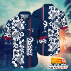 NFL New England Patriots Hawaiian Shirt Style#4 Gift For Fans Football Lover