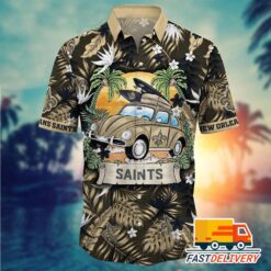 NFL New Orleans Saints Hawaiian Shirt Vacation For Fans1