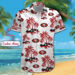 NFL San Francisco 49ers Palm Tree Tropical Summer Hawaiian Shirt