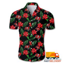 NFL Tampa Bay Buccaneers Hawaiian Shirt Flower Gift Gift For Fans Football Lover