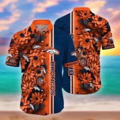 Personalized NFL Denver Broncos Seashore Aloha Hawaiian Shirt