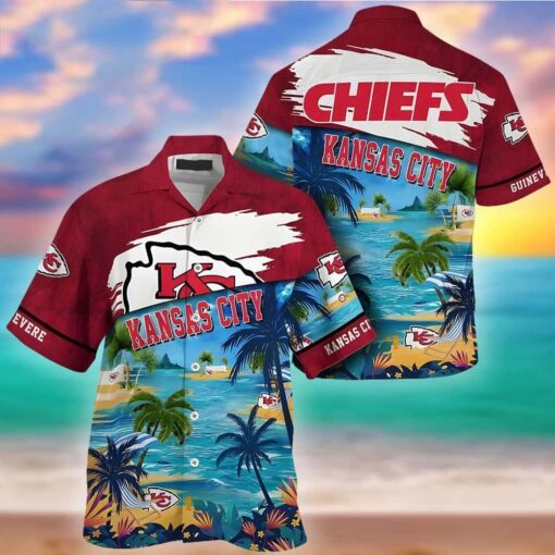 Personalized NFL Kansas City Chiefs Summer Hawaiian Shirt