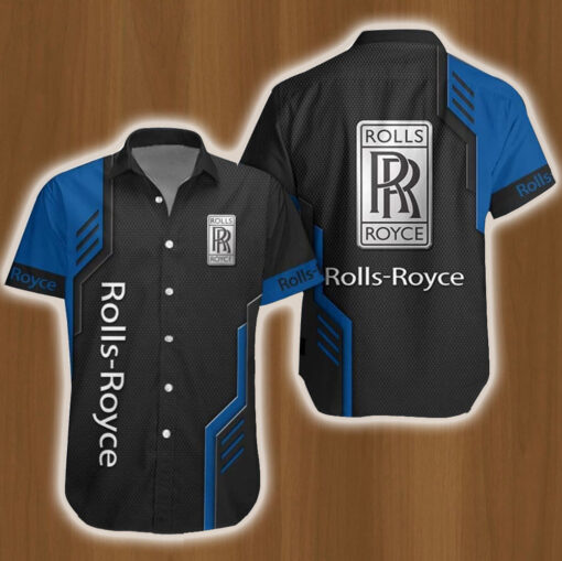 Rolls Royce Logo Car Hawaiian Shirt Gift Ideas