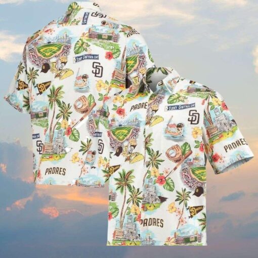 San Diego Sights And Padres Pride Hawaiian Shirt – MLB Exclusive Tropical Design