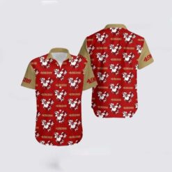 San Francisco 49ers Hawaiian Shirt – Mickey’s Iconic Island Style