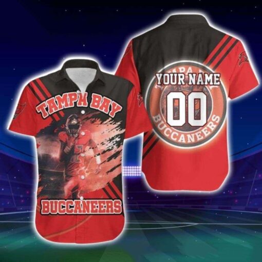 Scarlet Blitz – Buccaneers Field Master Hawaiian Shirt