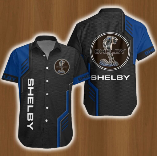 Shelby Logo Car Hawaiian Shirt Gift Ideas