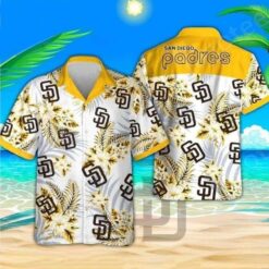 Sun-Kissed Hibiscus – San Diego Padres Summer Vibes Aloha Shirt