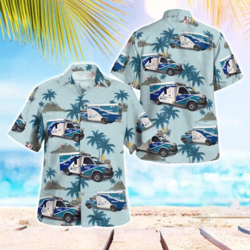 Superior North EMS 3D Summer Aloha Hawaiian Shirt