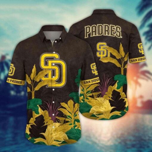 Tropical Nightfall San Diego Padres Hawaiian Shirt – MLB Aloha Attire