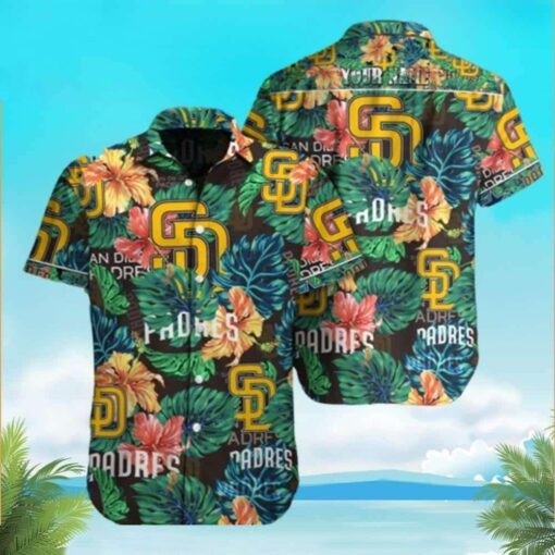 Tropical Paradise – San Diego Padres Vibrant Aloha Shirt