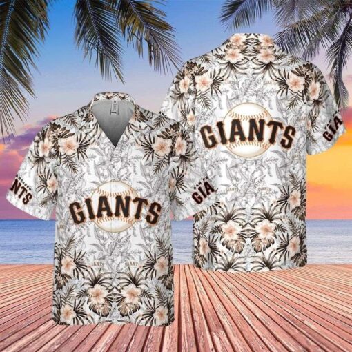 Tropical Pitch SF Giants Premium Hawaiian Shirt