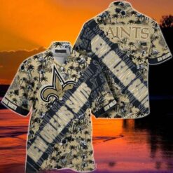 Twilight Tropics New Orleans Saints Hawaiian Shirt